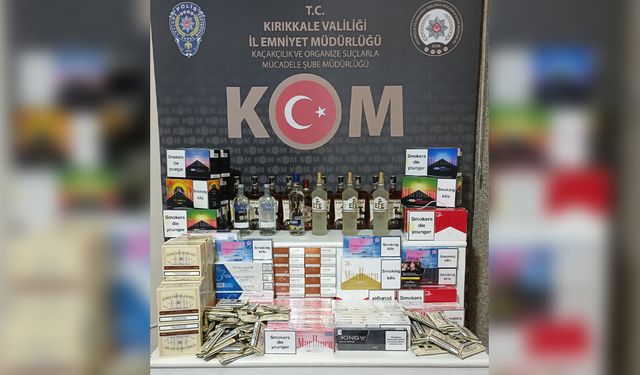 Kırıkkale’de Kaçakçılık Operasyonu: 4 Gözaltı