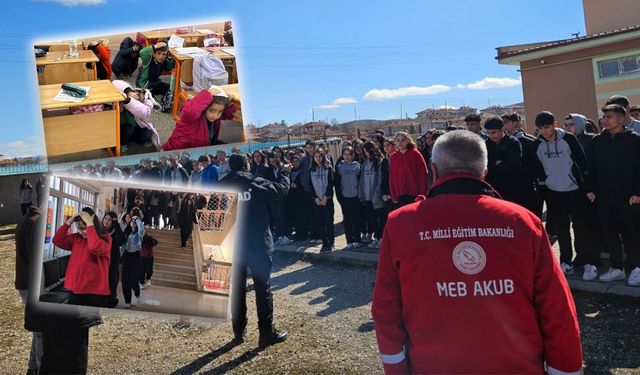 Kırıkkale’de Okullarda Deprem Farkındalık Eğitimi