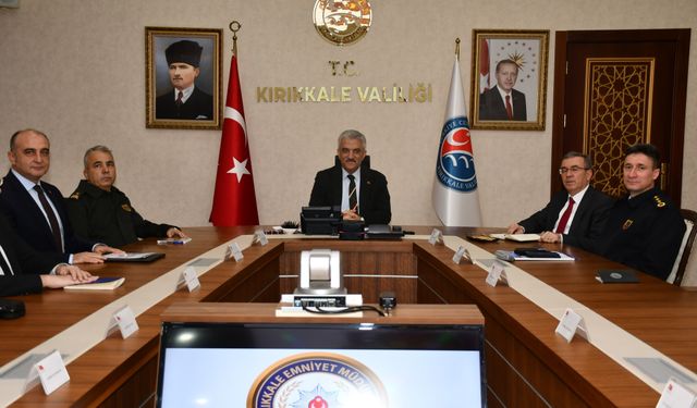 Kırıkkale’de Huzur ve Güvenlik Masaya Yatırıldı