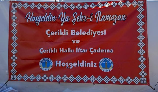 Çerikli Belediyesi’nden Tüm Halkı Kucaklayan İftar Daveti