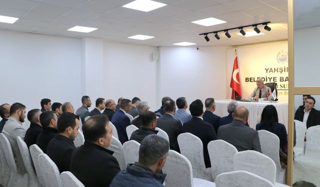 Yahşihan’da Bayram Öncesi Hazırlık Toplantısı