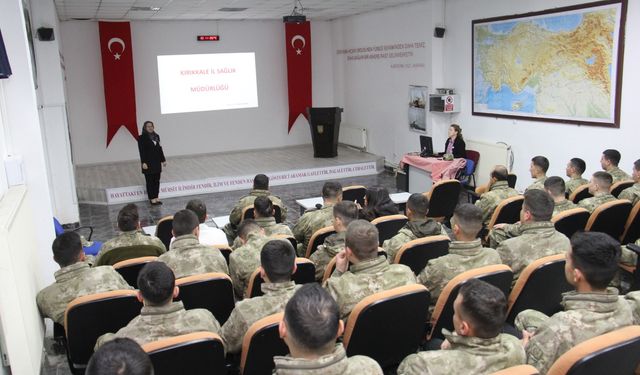 Kırıkkale’de Askeri Personellere Üreme Sağlığı Eğitimi Verildi