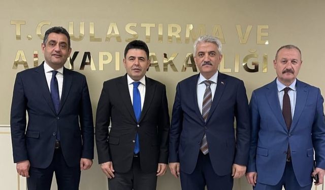 Kırıkkale İçin Ulaştırma ve Altyapı Bakanlığı'nda Önemli Ziyaret