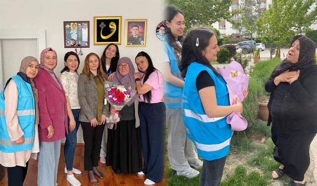 Kırıkkale’de Anneler Günü’nde Anlamlı Ziyaret