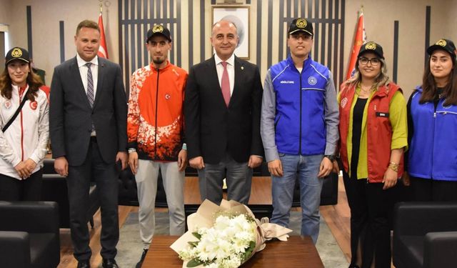 Gençlerden Emniyet Müdürü Başbuğ’a Anlamlı Ziyaret