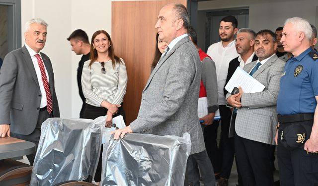 Yahşihan İlçe Emniyet Müdürlüğü Yeni Hizmet Binası İncelendi