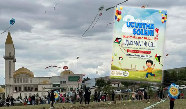 Kırıkkale’den Gazze’ye Umut Uçurtmaları