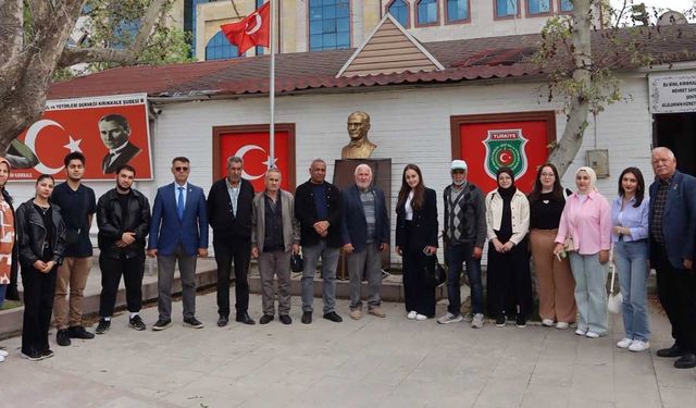 Kırıkkale Üniversitesi Öğrencilerinden Gazilere Vefa Ziyareti
