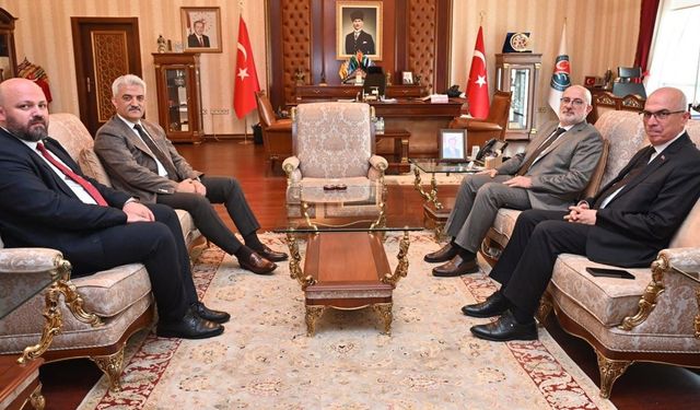 Kırıkkale’de Diyanet Heyetinden Vali Makas’a Ziyaret