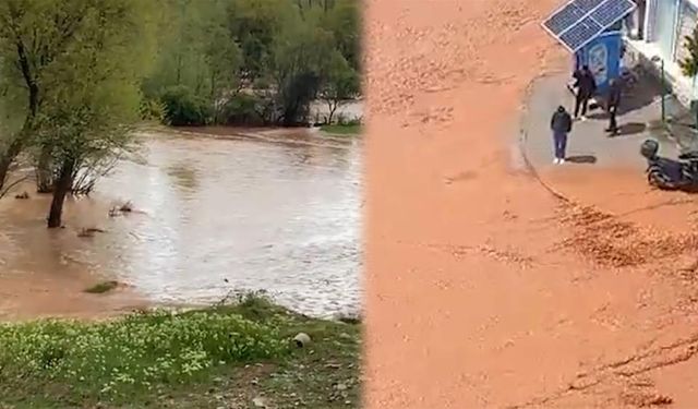 Kırıkkale'de Sağanak Felaketi: Dereler Taştı, Yollar Kapandı