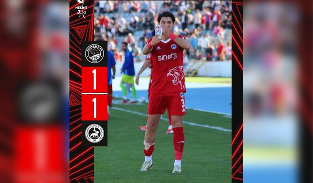 İlk Yarı Eşitlikle Tamamlandı: 1-1