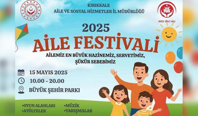 Festivalde Aileler Birlikte Eğleniyor
