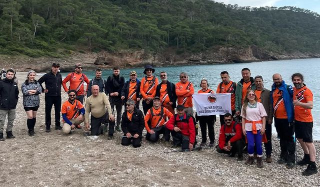 BOZDAK Likya Yolu’nda 50 Kilometre Yürüdü