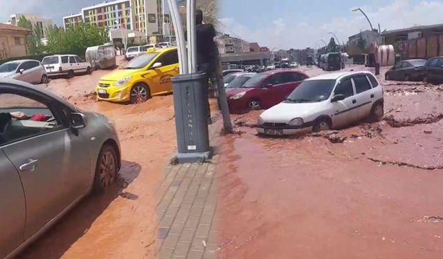 Yahşihan’da Yağış Sonrası Sel Müdahalesi