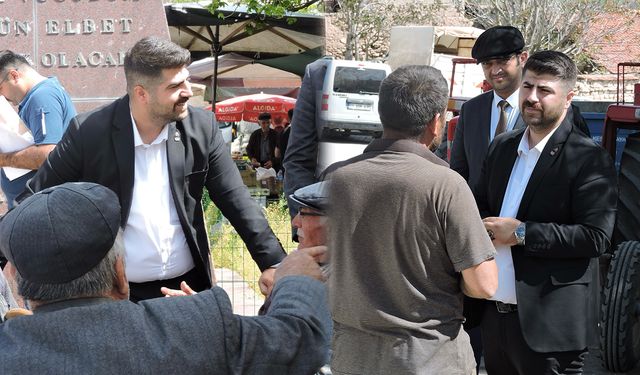 Başkan Erkeç, Keskin’de Esnaf ve Vatandaşlarla Buluştu