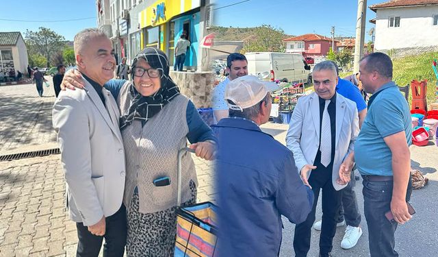 Başkan Çetiner Pazarda Vatandaşla Buluştu