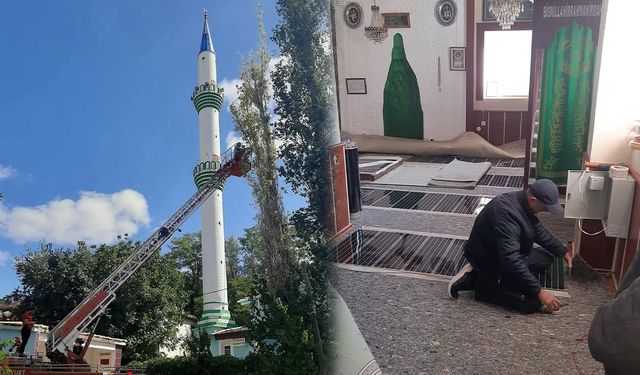 İmamoğlu Çeşmesi Köyü Camii’nde Tadilat Tamamlandı