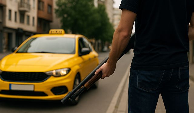 Kırıkkale’de Taksiciye Silahlı Saldırı