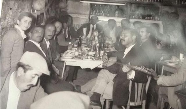 Geçmişte Keskin’in Dost Meclislerinden Bir Kare