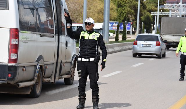 Kırıkkale’de :104 Araç Men Edildi