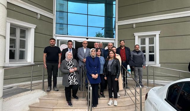 Sağlık-Sen Kırıkkale, Aile ve Sosyal Hizmetler İl Müdürlüğü’nü Ziyaret Etti
