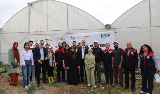 Kırıkkale’de Çiftçilere Biyolojik Mücadele Desteği