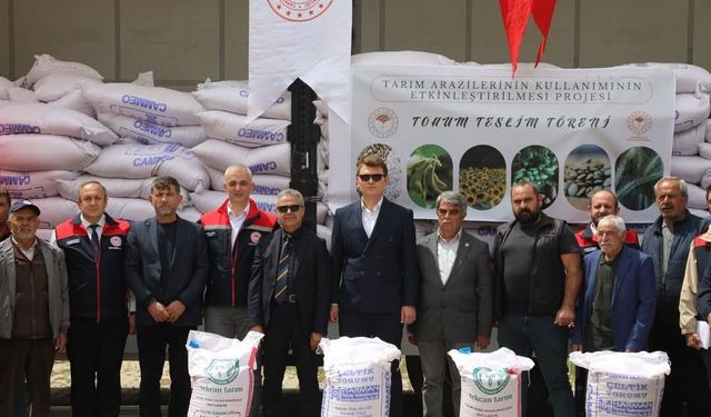 Sulakyurt’ta Üreticiye 51 Ton Sertifikalı Çeltik Tohumu Dağıtıldı