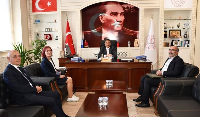 Eğitim-Sen'den İl Müdürü Güney’e Ziyaret