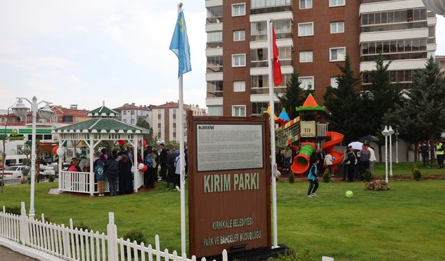 Kırıkkale’de Kırım Parkı Yeniden Hayat Buldu