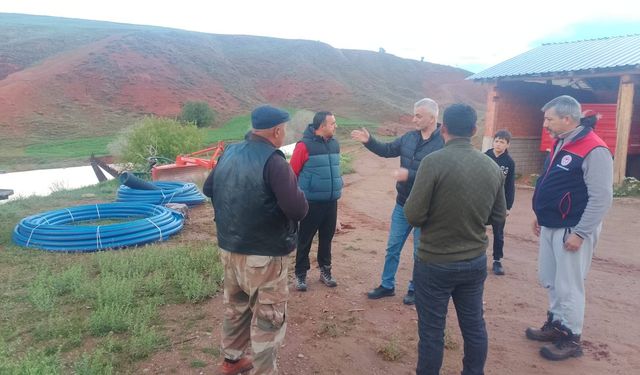 Tarım Müdürü Ateş’ten Sel İncelemesi
