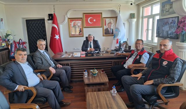 İl Tarım Müdürü Fatih Ateş’ten Çelebi’ye Ziyaret