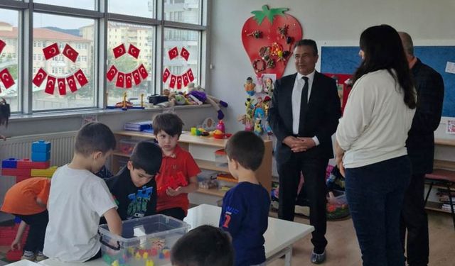 Milli Eğitim Müdürü Güney’den Anaokulu Ziyareti