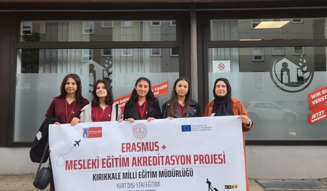 Keskin MTAL Öğrencileri Almanya’da Staj Eğitimine Başladı