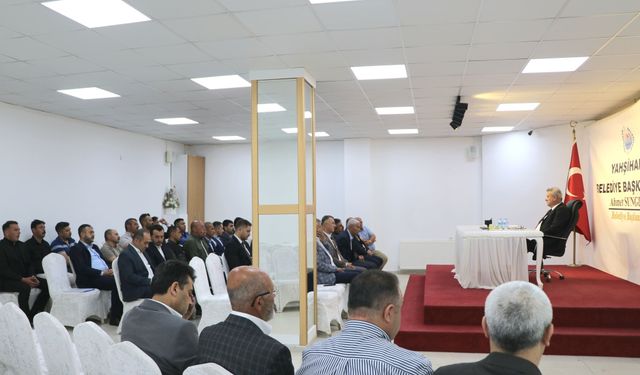 Yahşihan İçin Haftalık Planlama Yapıldı