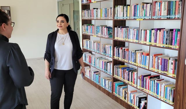 İl Müdürü Aktaş’tan Çelebi Halk Kütüphanesi’ne Ziyaret
