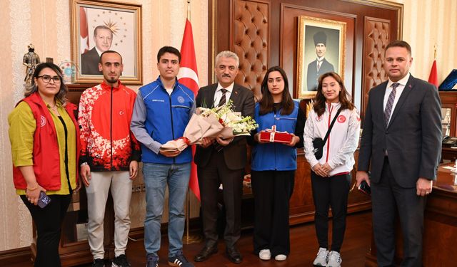 Gençlik Haftası’nda Vali Makas’a Anlamlı Ziyaret