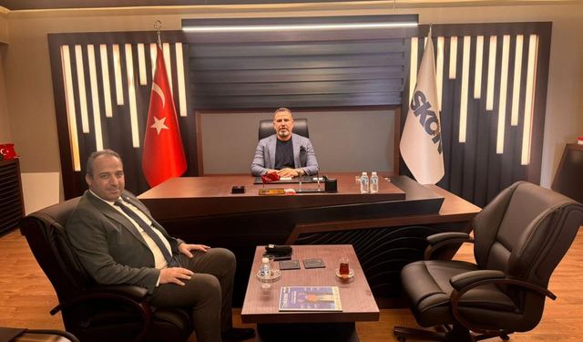 SGK İl Müdürü Hüseyin Akturan, ASKON Kırıkkale Şubesi’nde Ağırlandı