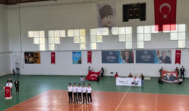 Keskin’de 19 Mayıs Coşkusu Kapalı Spor Salonuna Taşındı