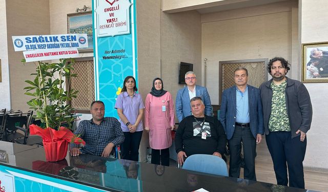 Sağlık-Sen Kırıkkale’den Engelliler Haftası’nda Anlamlı Ziyaret