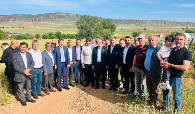 TZOB Genel Başkanı Şemsi Bayraktar, Delice'de Çiftçilerle Buluştu