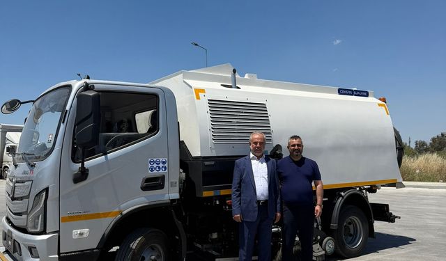 Hacılar’a Yeni Yol Süpürme Aracı Kazandırıldı