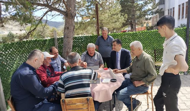 AK Parti İl Başkanı Pehlivanlı’dan Irmak Köyü’ne Ziyaret