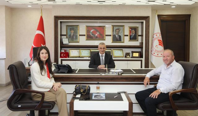 Mayi Tuz’dan İl Tarım ve Orman Müdürü Ateş’e Ziyaret