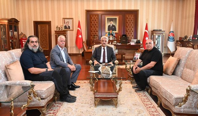 Ayyıldız’dan Vali Makas’a Ziyaret : Kurban Raporu Sunuldu