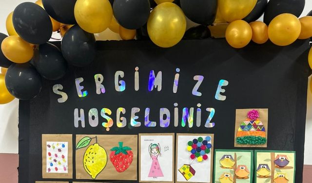 Yahşihan’da Özel Eğitim Öğrencilerinden Anlamlı Sergi