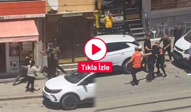 Akrabalar Arasındaki Kavgada Cadde Kan Gölüne Döndü