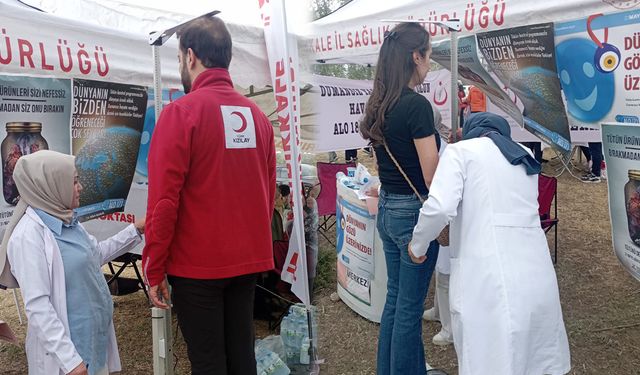 Kırıkkale’de Sağlıklı Hayat İçin 175 Kişi Ölçümden Geçti