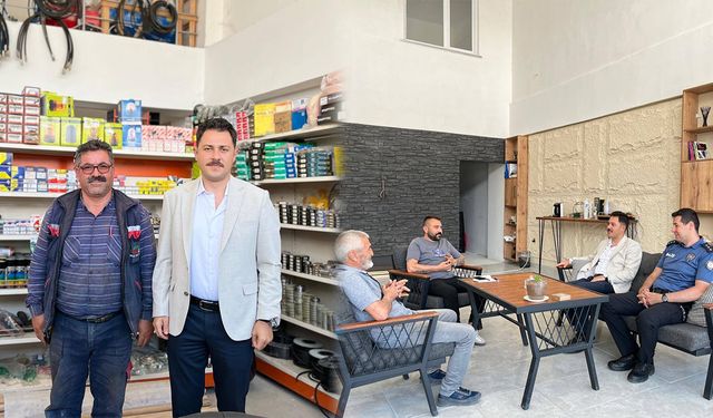 Kaymakam Cingirt’ten Sanayi Esnafına Ziyaret