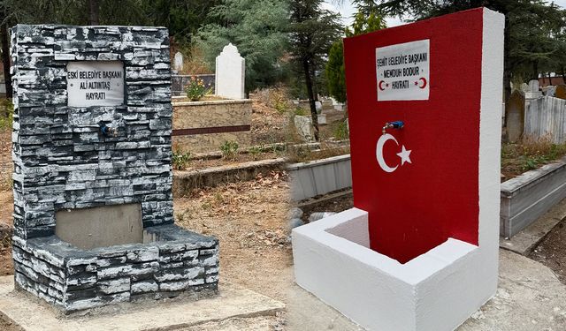 Hacılar Mezarlığına Yeni Hayrat Çeşmeleri Yapıldı