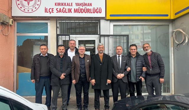 Sağlık-Sen’den Yahşihan İlçe Sağlık Müdürlüğü’ne Ziyaret